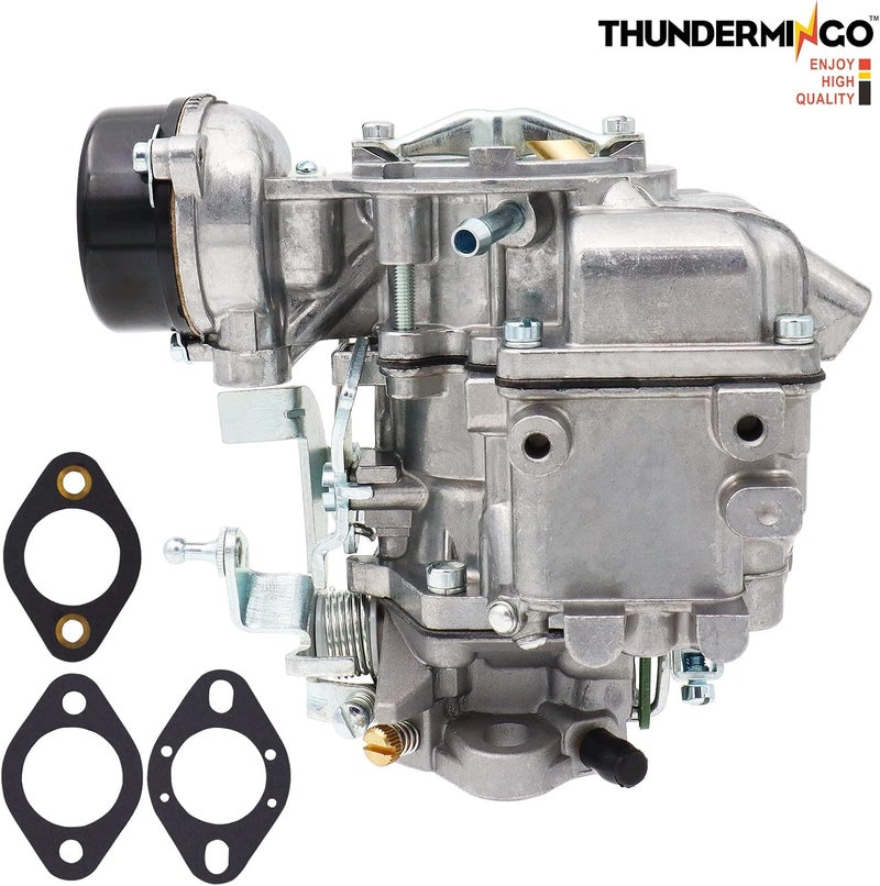 THUNDERMINGO D5TZ9510AG Carburetor for Carter YF Type 1 barrel carburetor for Ford 240 250 300 YFC1 6 Cylinder CIL Engine Carb 1975-1982 D4PZ9510AC Automatic choke Replace # RSC-300A 6307S 6054 6055 - Image 5